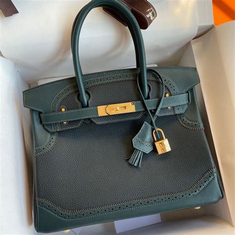 hermes birkin petrole|hermes birkins ghillies.